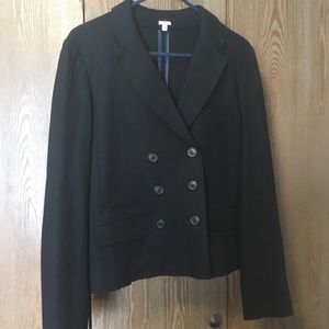 JCrew boiled wool peacoat style blazer